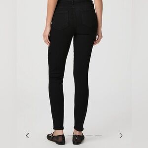 Paige brand Verdugo ankle mid rise skinny jean- Black- size 28